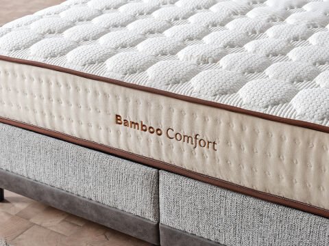 Bamboo Comfort Yatak 200 x 200 cm - Bej