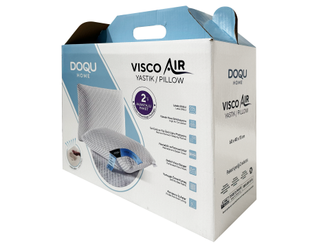 Visco Air Yastık 2'li Avantajlı Paket 60 x 40 cm - Beyaz